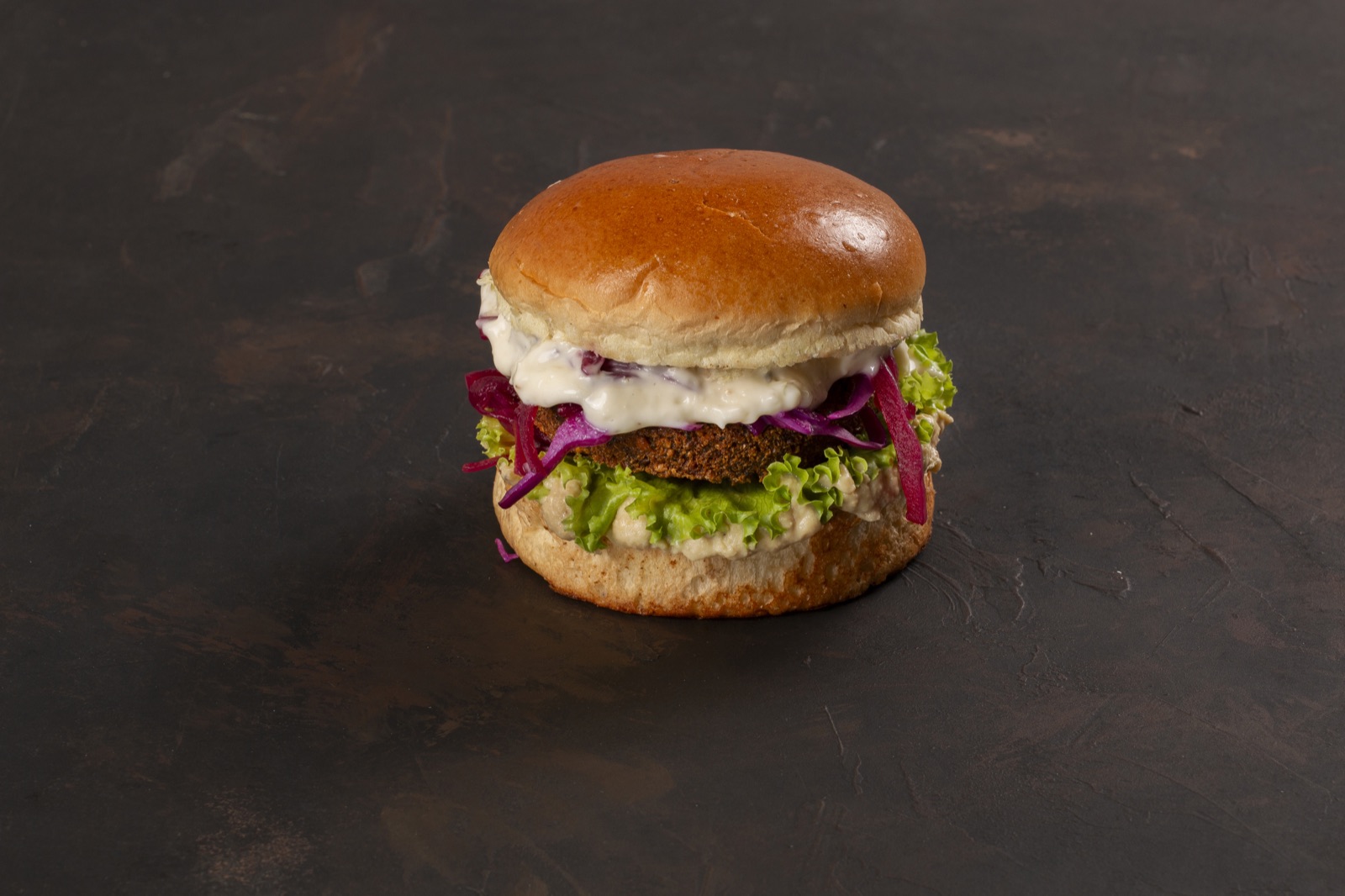 Falafel burger