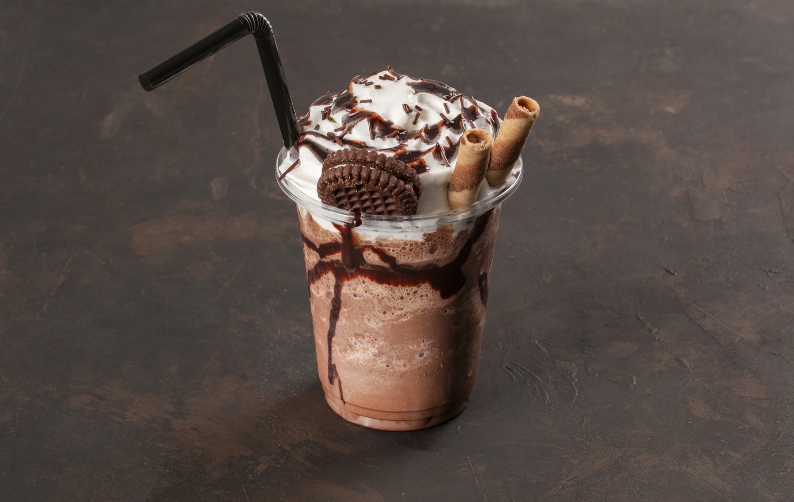 Cookies and cream milkshake