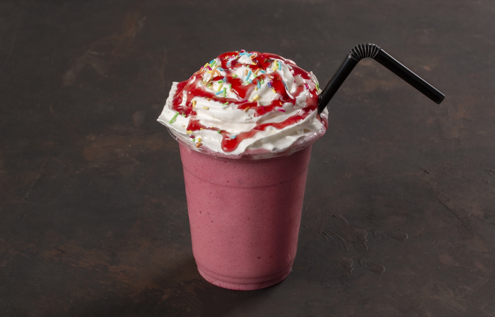 Çilekli milkshake