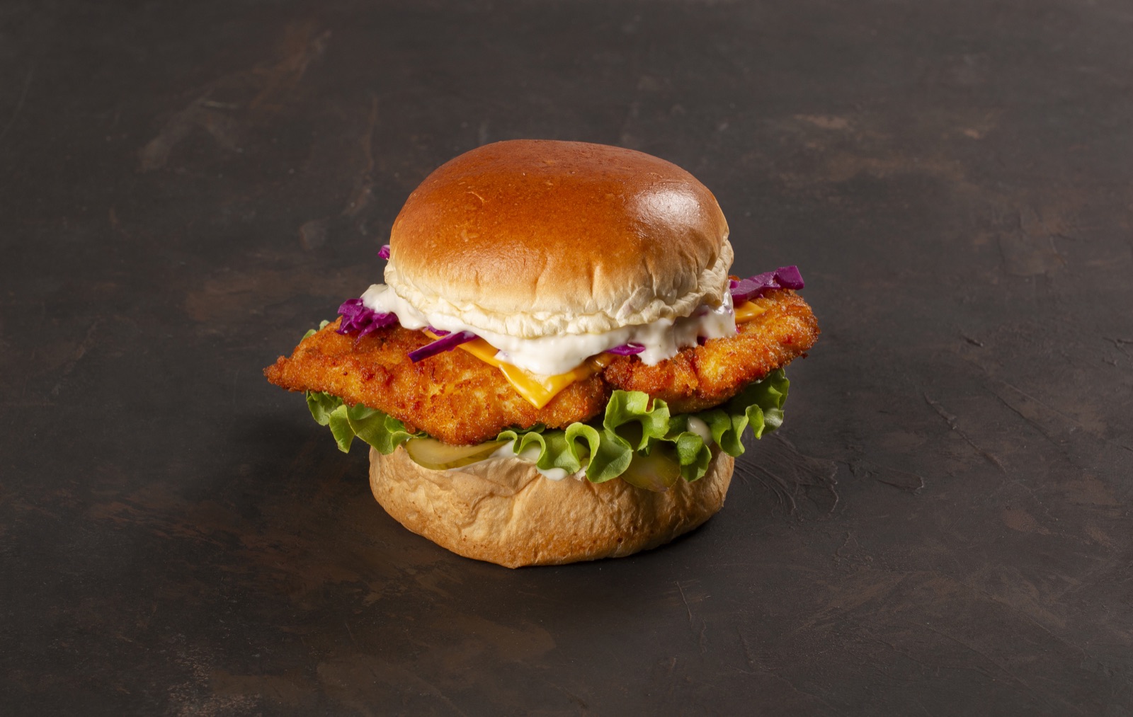 Trüf soslu çıtır burger